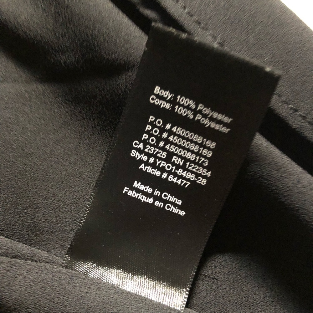 Aritzia Babaton black Wallace wrap dress XXS - Picture 6 of 8